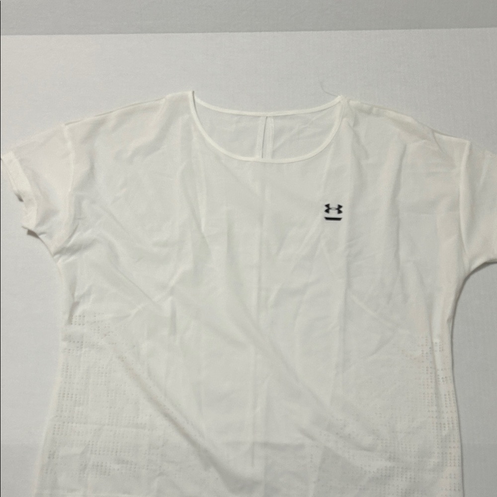 Under Armour Women's White Short Sleeve Tee